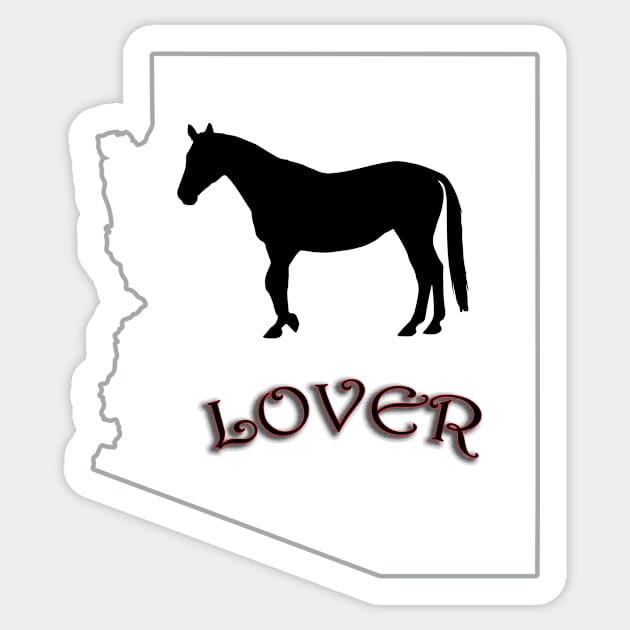 Arizona Horse Lover Gift Sticker by Prairie Ridge Designs